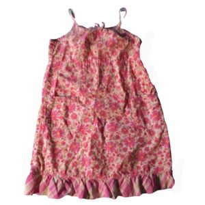 Girls Old Navy summer strap dress sz 5T pink